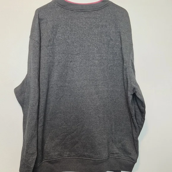 Feathers Dark Gray Floral Women's Sweater - Picture 7 of 13